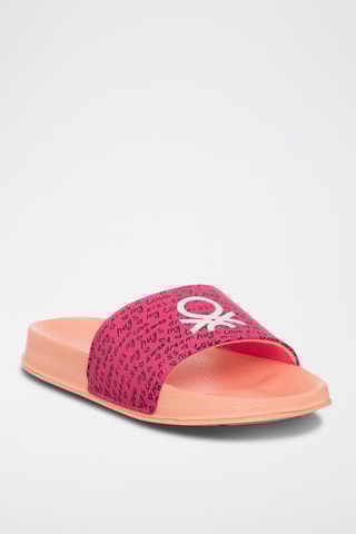 Claquettes  - Benetton - Rose