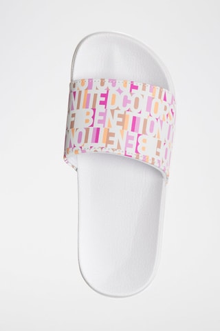 Claquettes  - Benetton - Blanc