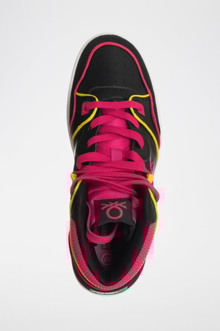 Sneakers montantes - Benetton - Noir