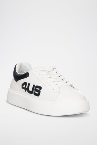 Baskets en cuir - Blanc