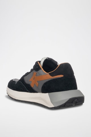 Baskets en cuir - Noir