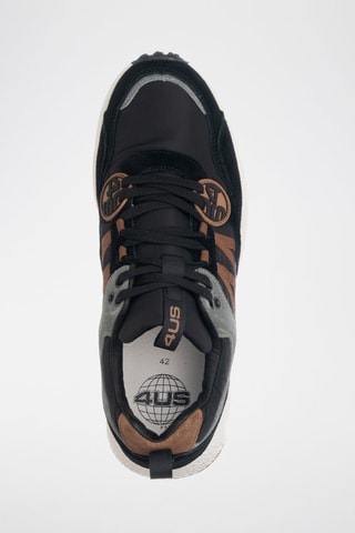 Baskets en nubuck - Noir