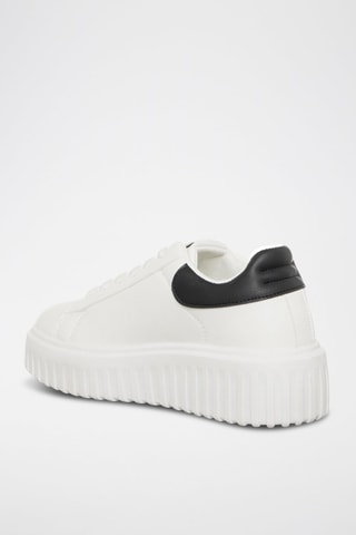 Baskets plateformes - Laura Biagiotti - Blanc