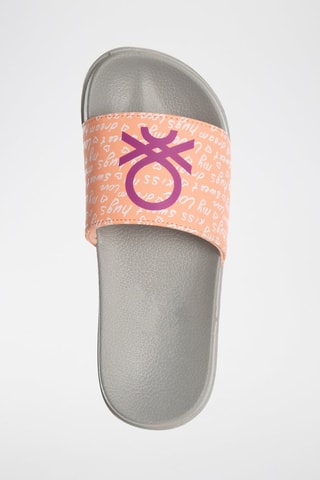 Claquettes - Benetton - Orange