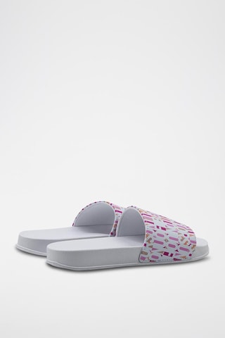 Claquettes - Benetton - Blanc