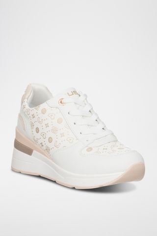 Baskets plateformes - Blanc