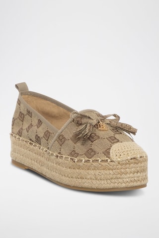 Espadrilles plateformes - Laura Biagiotti - Beige