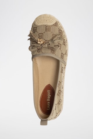 Espadrilles plateformes - Laura Biagiotti - Beige