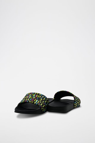 Claquettes - Benetton - Noir