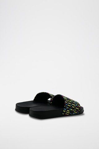 Claquettes - Benetton - Noir