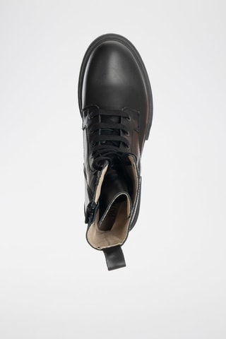 Bottines en cuir - Noir