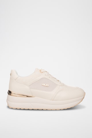 Baskets plateformes - Beige