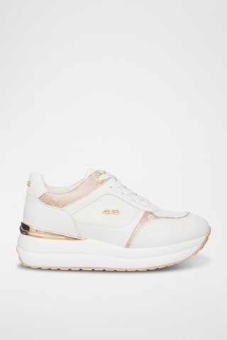 Baskets plateformes - Blanc