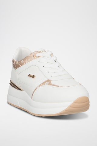 Baskets plateformes - Blanc