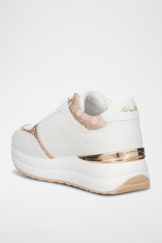 Baskets plateformes - Blanc