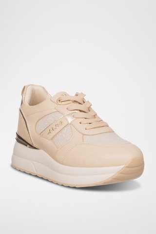 Baskets plateformes - Beige