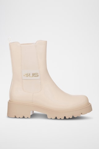 Bottines Chelsea - Beige