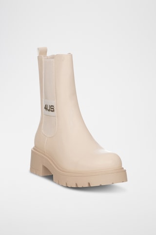 Bottines Chelsea - Beige