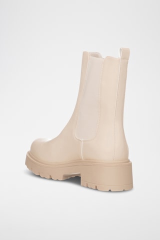 Bottines Chelsea - Beige