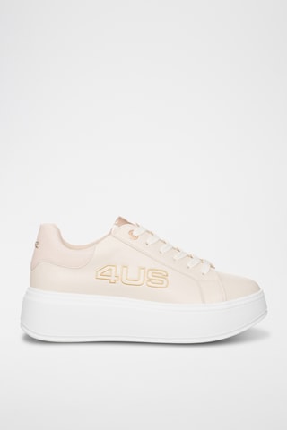 Baskets plateformes - Beige