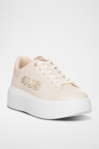 Baskets plateformes - Beige