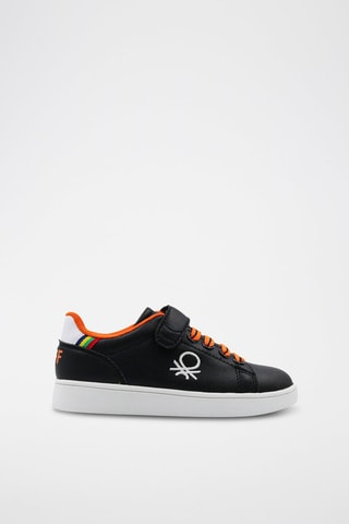 Sneakers - Benetton - Blanc et noir