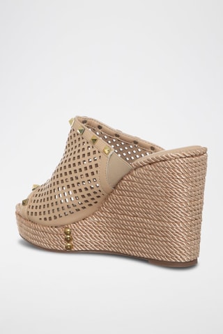 Mules compensées - Laura Biagiotti - Beige