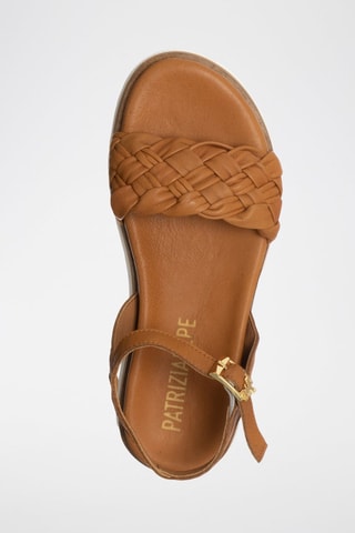 Sandales en cuir - Camel