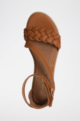 Sandales - Marron et doré