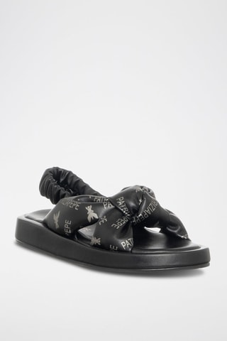 Sandales plateformes - Noir et gris