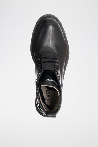 Bottines en cuir - Noir