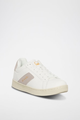 Sneakers - Benetton - Blanc et gris
