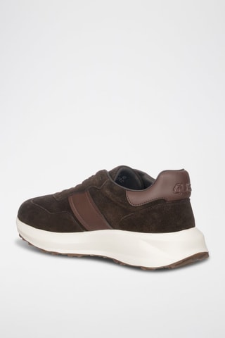 Baskets en cuir - Camel