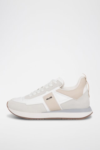 Sneakers Sean - Blanc et rose
