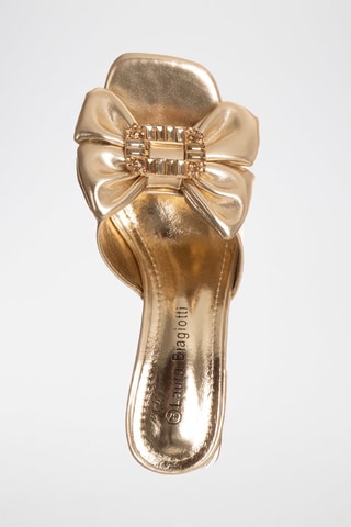 Mules à talons - Laura Biagiotti - Doré