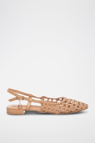 Ballerines - Laura Biagiotti - Marron et doré