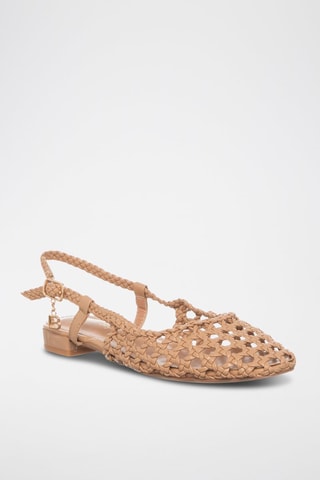 Ballerines - Laura Biagiotti - Marron et doré