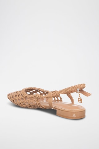 Ballerines - Laura Biagiotti - Marron et doré