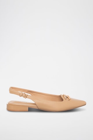 Ballerines - Laura Biagiotti - Beige et doré