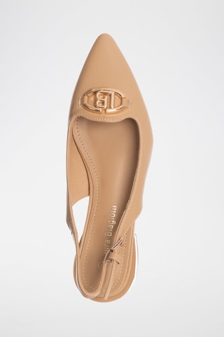 Ballerines - Laura Biagiotti - Beige et doré