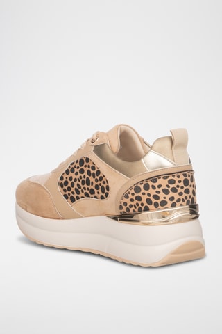 Baskets plateformes - Camel