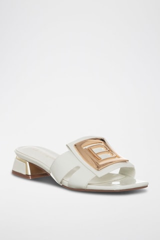 Mules à talons - Laura Biagiotti - Blanc