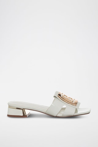 Mules à talons - Laura Biagiotti - Blanc