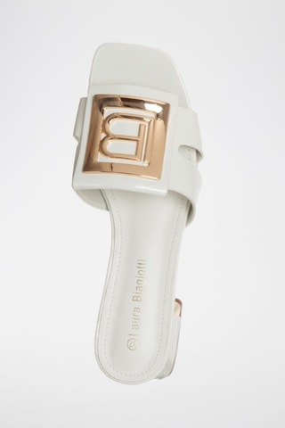 Mules à talons - Laura Biagiotti - Blanc