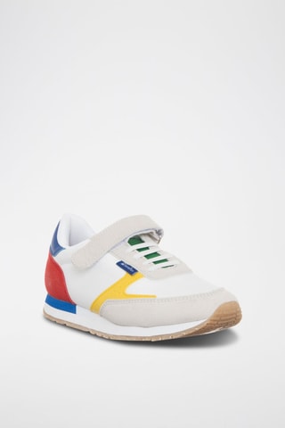 Sneakers - Benetton - Blanc et bleu