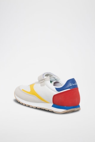 Sneakers - Benetton - Blanc et bleu