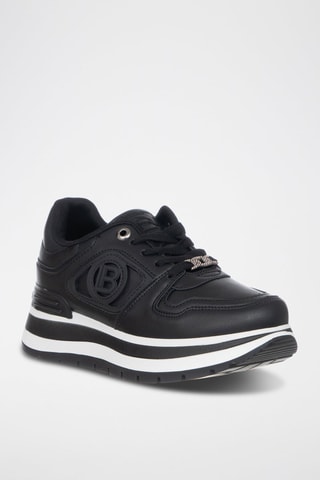 Baskets plateformes - Laura Biagiotti - Noir