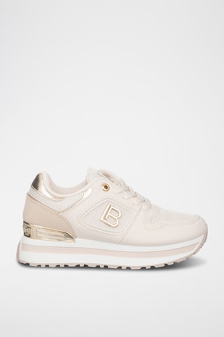 Baskets plateformes - Camel