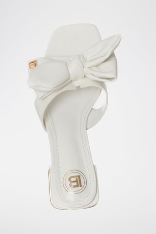 Mules à talons - Laura Biagiotti - Blanc