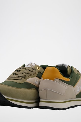 Sneakers - Benetton - Blanc et vert